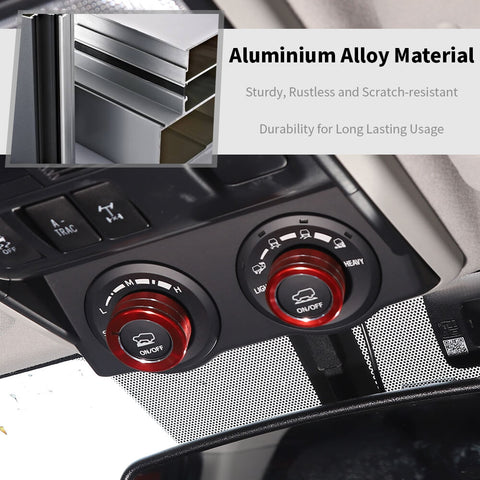 For 2010-2023 4Runner Driving Mode Switch Knob Button Trim Ring