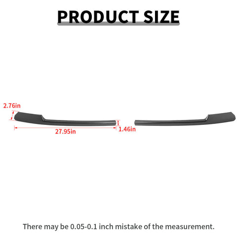 For 2020-2023 Chevy Suburban/Tahoe Front Bumper Molding Trim Cover Decor Strip