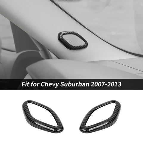 For 2007-2013 Chevy Suburban/Avalanche/Tahoe/GMC SIERRA A-pillar Horn Speaker Ring Trim