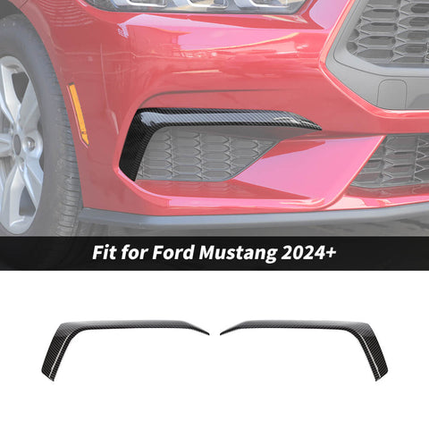 For 2024+ Ford Mustang Front Bumper Grille Cover Both Sides B Style