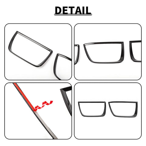 For 2010-2013 Chevy Camaro Rear Tail Light Lamp Cover Trim