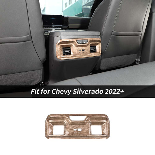 For 2022+ Chevy Silverado/GMC Sierra Rear Back Air Conditioner Outlet Vent Panel Trim