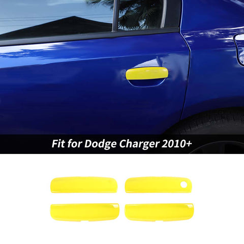 Exterior Door Handle Decor Cover Trim Bezel For Dodge Charger 2010+ Accessories | CheroCar