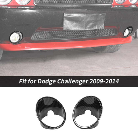 For 2009-2014 Dodge Challenger Front Fog Light Lamp Bezel Cover Trim