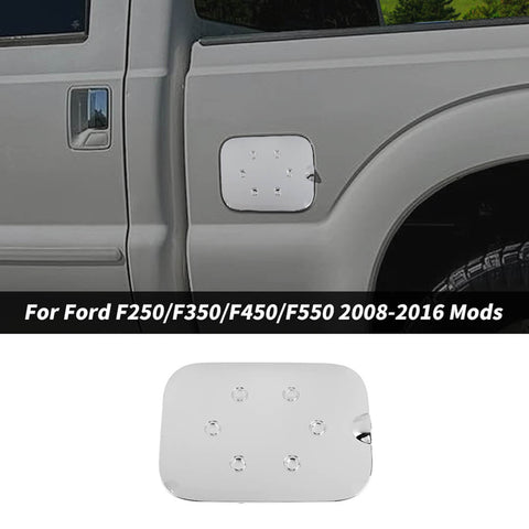 For 2008-2016 Ford F250/F350/F450/F550 Gas Cap Fuel Door Gas Tank Cover Trim