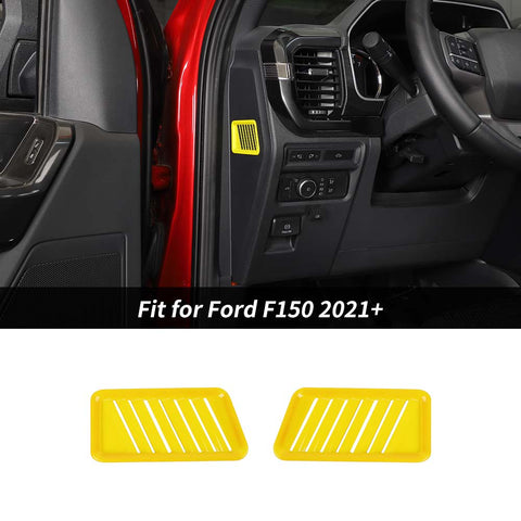 Center Console Side Air Vent Outlet Cover Trim For Ford F150 2021+ Accessories | CheroCar