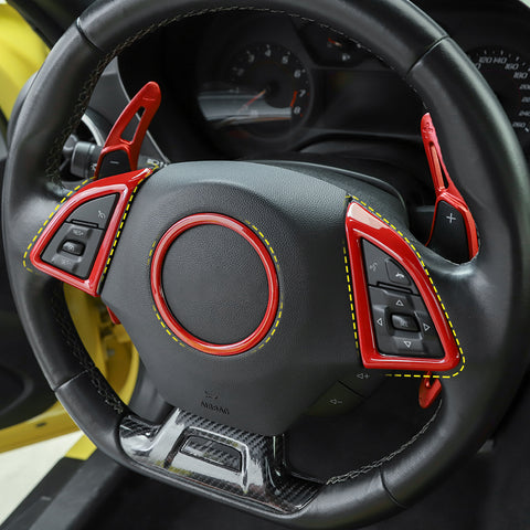 Steering Wheel Cover Decor Kit For Chevrolet Camaro 2017+｜CheroCar