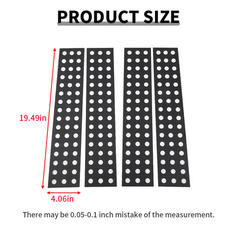 For 2009-2014 Ford F150 Raptor Car Window Center Pillar Post Panel Cover Trim