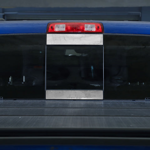 For 2011+ Dodge Ram Car Rear Sliding Window Cover Trim Strips