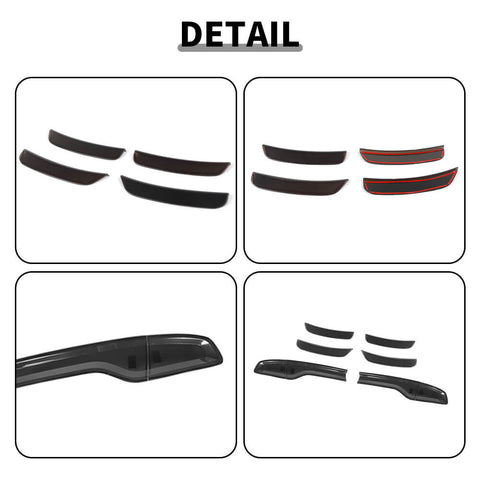 For 2015+ Dodge Charger Rear Tail Light/Wheel Eyebrow Lamp Bezel Cover Kit