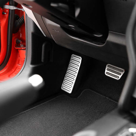 Inner Left Foot Rest Pedal Panel Decor Cover Trim For Ford Mustang 2015+ Accessories | CheroCar