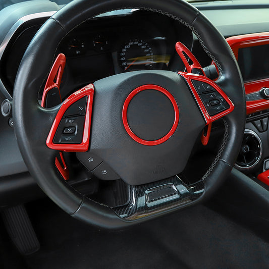 Steering Wheel Cover Decor Kit For Chevrolet Camaro 2017+｜CheroCar