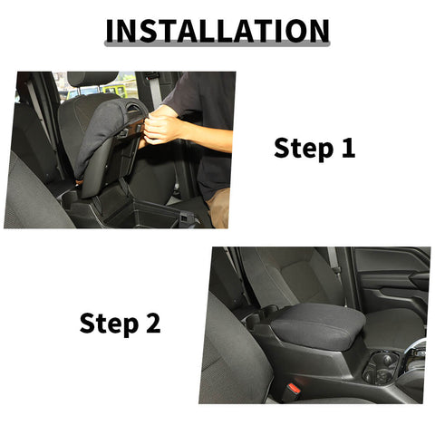 For 2023+ Chevy Colorado/GMC-CANYON Center Console Armrest Box Cushion Pad Mat Cover