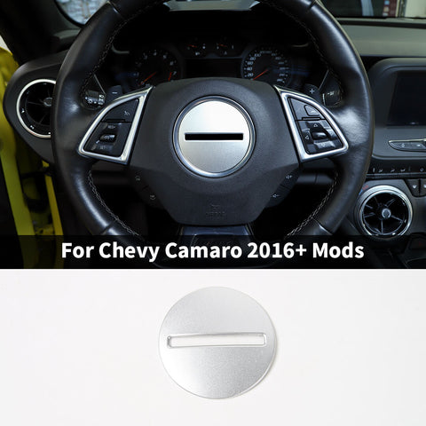 For 2016+ Chevy Camaro Steering Wheel Center Cover Ring Trim