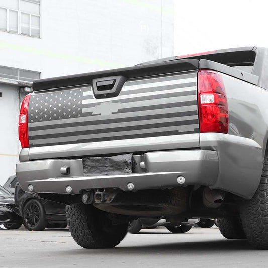 US Flag Car Rear Tailgate Sticker Decal Cover For Chevy Avalanche 2007-2013 Accessories | CheroCar