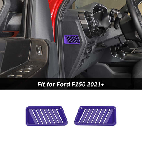 Center Console Side Air Vent Outlet Cover Trim For Ford F150 2021+ Accessories | CheroCar