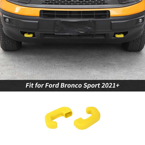 Bumper Track Tow Hook Trailer Trim Protector For Ford Bronco Sport 2021+ Accessories | CheroCar