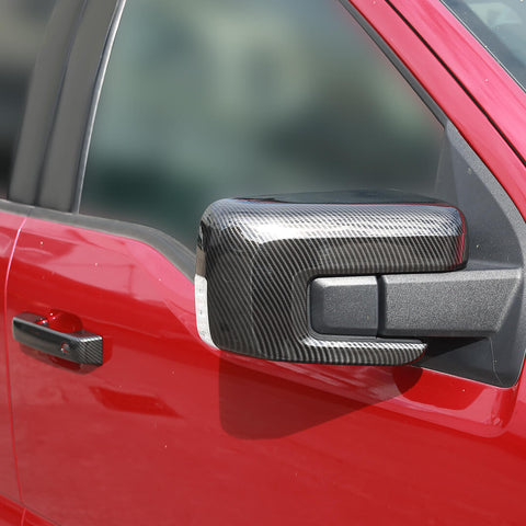 For 2021+ Ford F150 Rearview Mirror Shell Door Handle Cover Trim