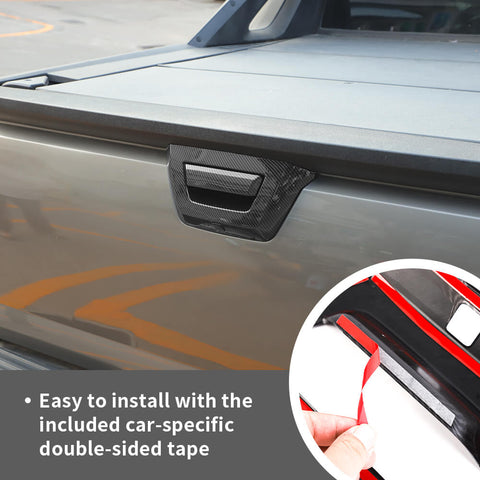 For 2007-2013 Chevy Avalanche Rear Trunk Tailgate Handle Cover Trim