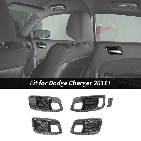 For 2011+ Dodge Charger/Chrysler 300C Inner Door Handle Bowl Trim Covers