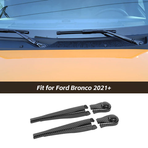 Front Windshield Rain Wiper Blade Cover Trim For Ford Bronco 2021+ Accessories | CheroCar