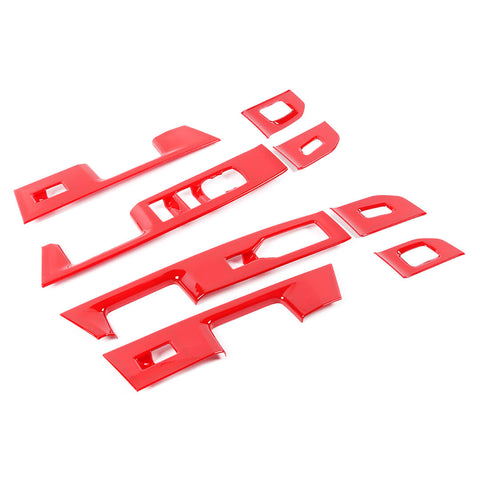 For 2021+ Ford F150 Interior Window Lift Switch Panel Cover Trim