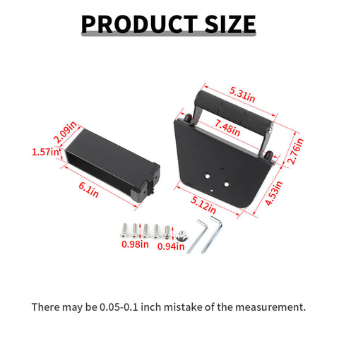 For 2007-2013 Chevy Silverado/GMC-SIERRA Rear Cargo Tail Box Grab Handle Bracket Accessories