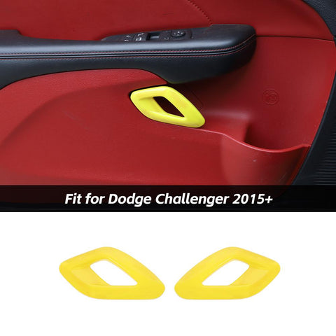 Interior Door Handle Cover Trim Decoration for Dodge Challenger 2015+ Accessories｜CheroCar