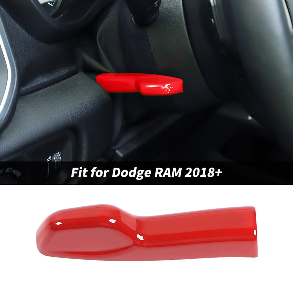 For 2018+ Dodge RAM Steering Wheel Height Adjust Switch Cover Trim