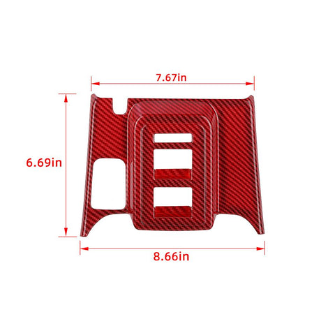 Window Switch Button Panel Cover Trim Frame For Ford Bronco 2021+ 4-Door Accessories | CheroCar