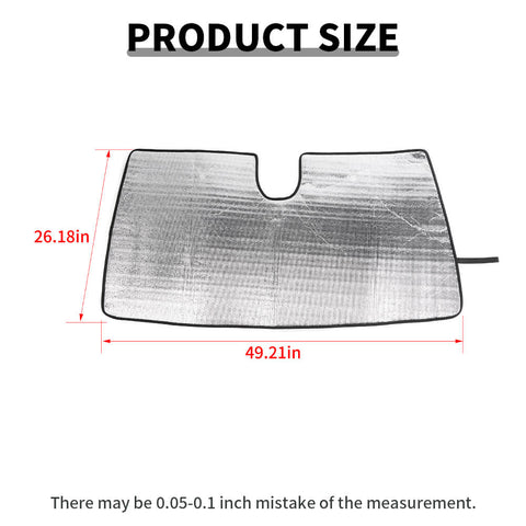 For 2023+ Chevy Colorado/GMC-CANYON Front Windshield Sun Shade Visor