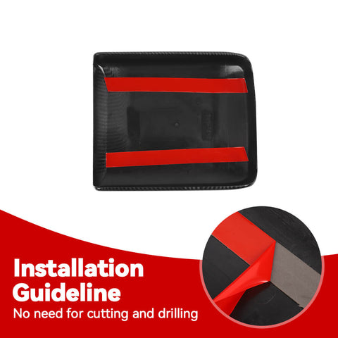 For 2024+ 4Runner Interior Central Armrest Box Decoration Panel Trim Cover