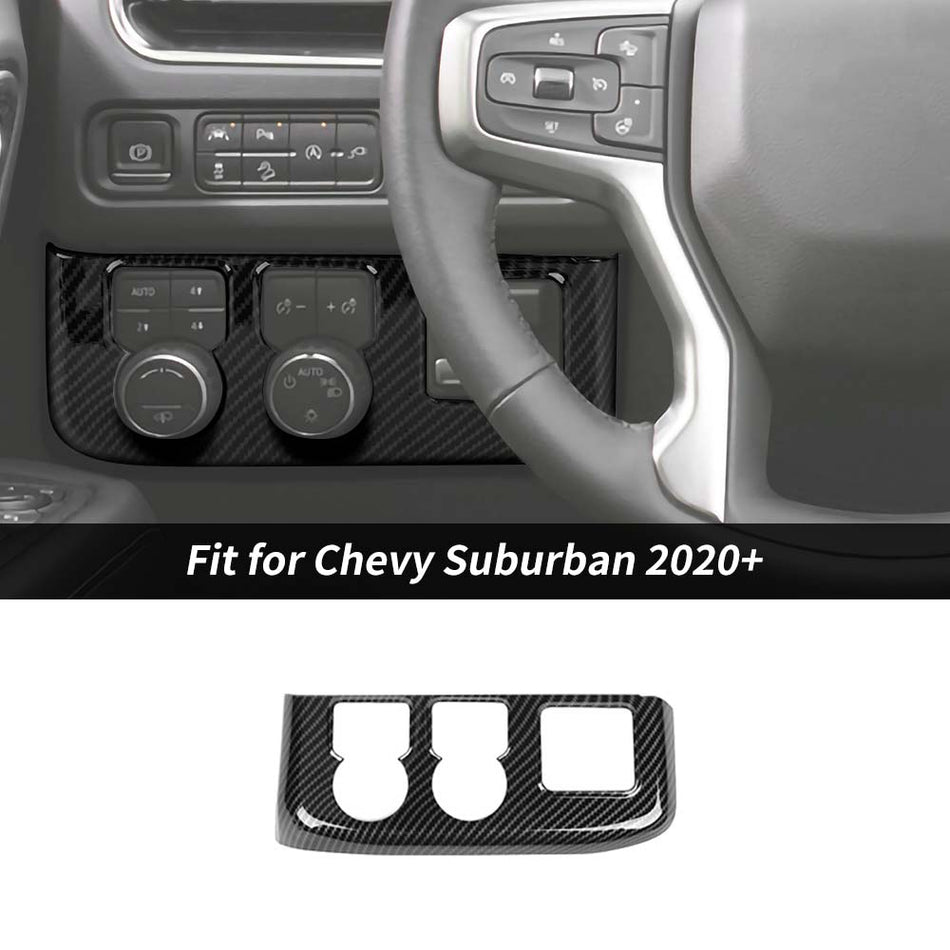 For 2021+ Chevy Suburban/ Tahoe & GMC Yukon Inner Headlight Switch Panel Cover Trim