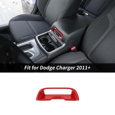 Car Armrest Box Switch Cover Trim Decor Frame For Dodge Charger/Chrysler 300C 2011+ Accessories | CheroCar