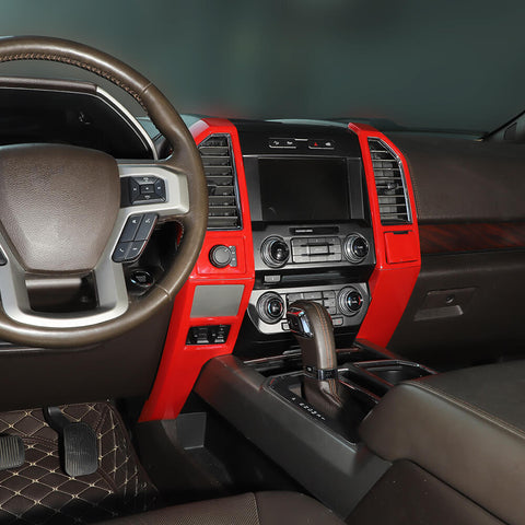 For 2015-2020 Ford F150 6 x Central Control Panel Cover Trim Frame