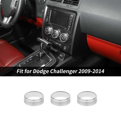 Air Conditioner Knob Cover Trim for Dodge Challenger 2009-2014｜CheroCar