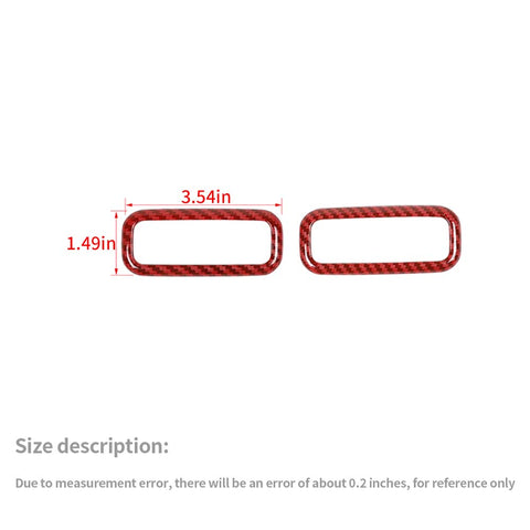 Rear Roof Reading Light Lamp Trim Bezel Decor For Ford F150 2015-2020 Accessories | CheroCar