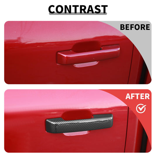 For 2021+ Ford F150 Rearview Mirror Shell Door Handle Cover Trim