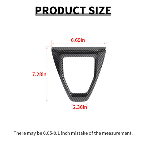 For 2024+ Ford Mustang Interior Center Console Gear Shift Panel Cover Trim