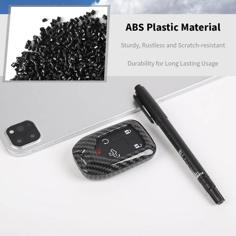 For Chevy Silverado/Suburban/Tahoe/GMC-YUKON/SIERRA Key Fob Cover Case Holder Shell