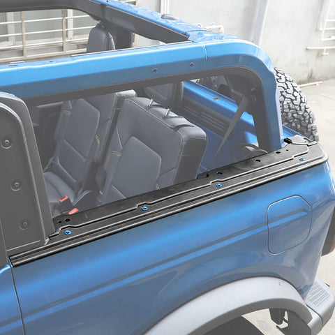 For 2021+ Ford Bronco 2Dr/4Dr Black Car Roof Mounting Hole Pad Cover