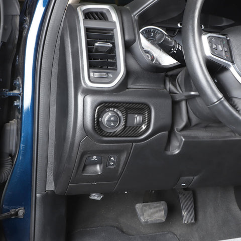 For 2018+ Dodge RAM Interior Steering Wheel Navigation Cover Trim Cover Kit