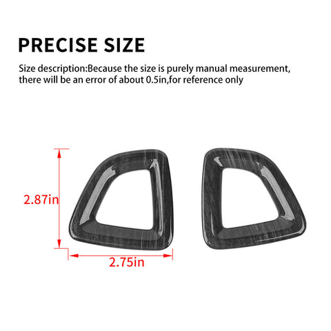 For 2014-2022 Chevy Colorado Center Console Side Air Vent Cover Trim Small