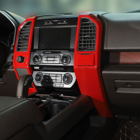 For 2015-2020 Ford F150 6 x Central Control Panel Cover Trim Frame