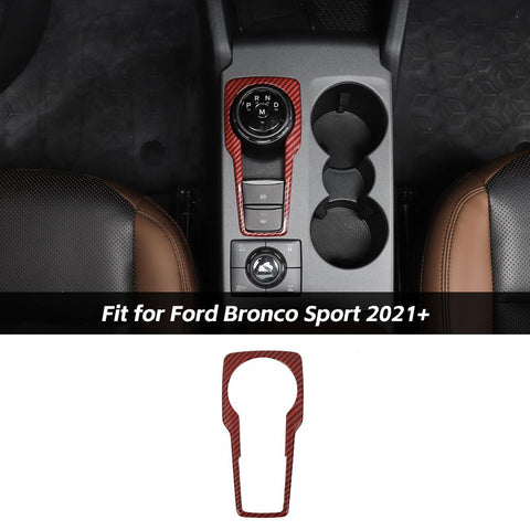 Gear Shift Panel Decoration Cover Trim For Ford Bronco Sport 2021+ Accessories | CheroCar