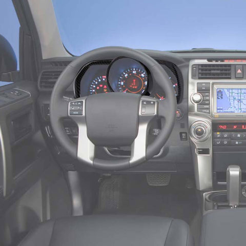For 2010-2013 4Runner Center Consol Dash Instrument Trim Decor Cover