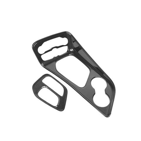 For 2015+ Dodge Challenger Interior Center Gear Shift Panel Trim Cover