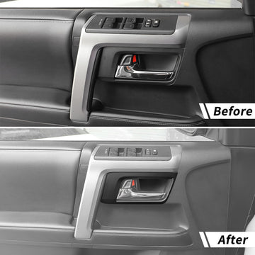 For 2010-2023 Toyota 4Runner Inner Door Handle Bowl Cover Trim Decor