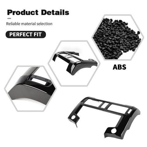 For 2020-2023 Toyota 4Runner Interior Central Control GPS Navigation Panel Trim Cove