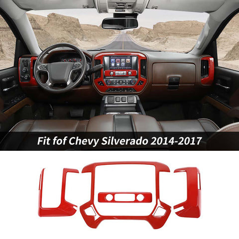 Center Console Dash Cover Trim For 2014-2017 Chevy Silverado 1500 & GMC Sierra 1500｜CheroCar